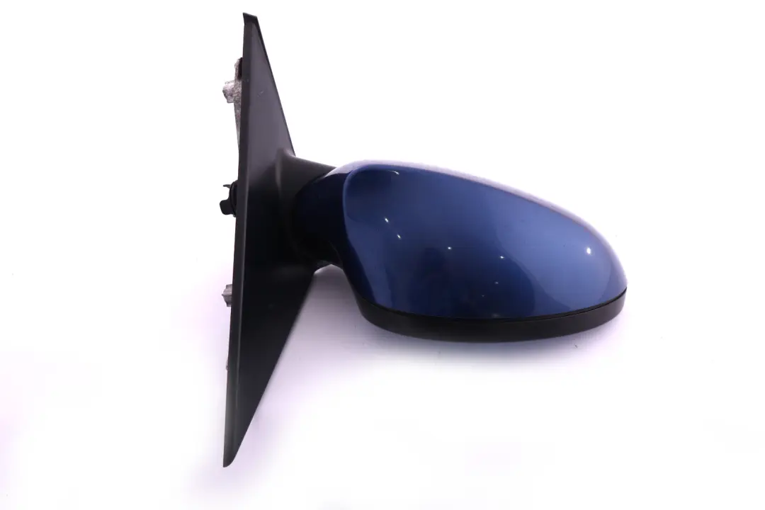 BMW 1 Series E87 Power Fold Right Wing Mirror O/S Montegoblau Montego Blue - SKU rhd-7189870-MTB - Part number 7189870