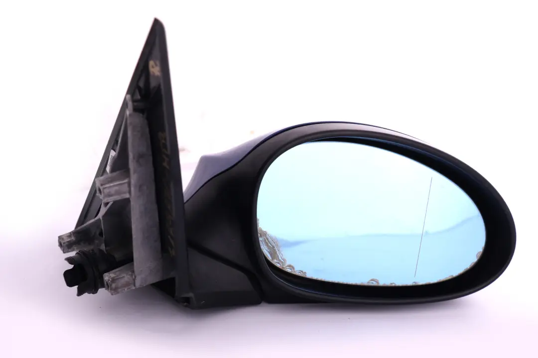 BMW 1 Series E87 Power Fold Right Wing Mirror O/S Montegoblau Montego Blue - SKU rhd-7189870-MTB - Part number 7189870