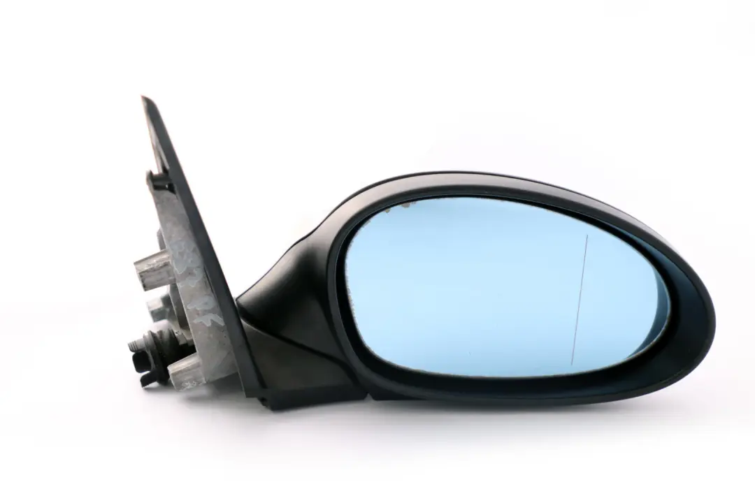 BMW 1 Series E87 Power Fold Heated Right Wing Mirror O/S Quarzblau Quartz Blue - SKU rhd-7189870-QB - Part number 7189870