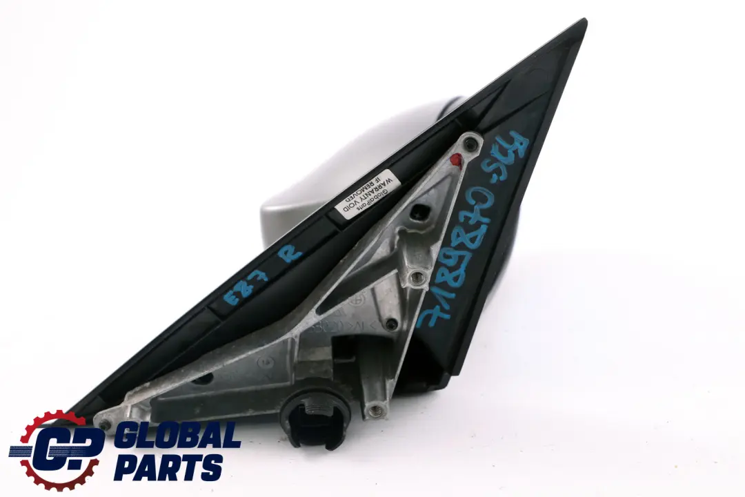 BMW 1 Series 1 E87 Power Fold Heated Right Wing Mirror O/S Spacegrau Space Grey - SKU rhd-7189870-SCG - Part number 7189870