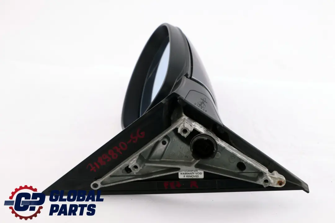 Fold Right Wing Mirror O/S Heated Sparkling Graphite A22 to BMW 1 Series E87 Power with Part number 7189870 BMW 1 Series E87 Power Fold Right Wing Mirror O/S Heated Sparkling Graphite A22 - SKU rhd-7189870-SG - Part number 7189870