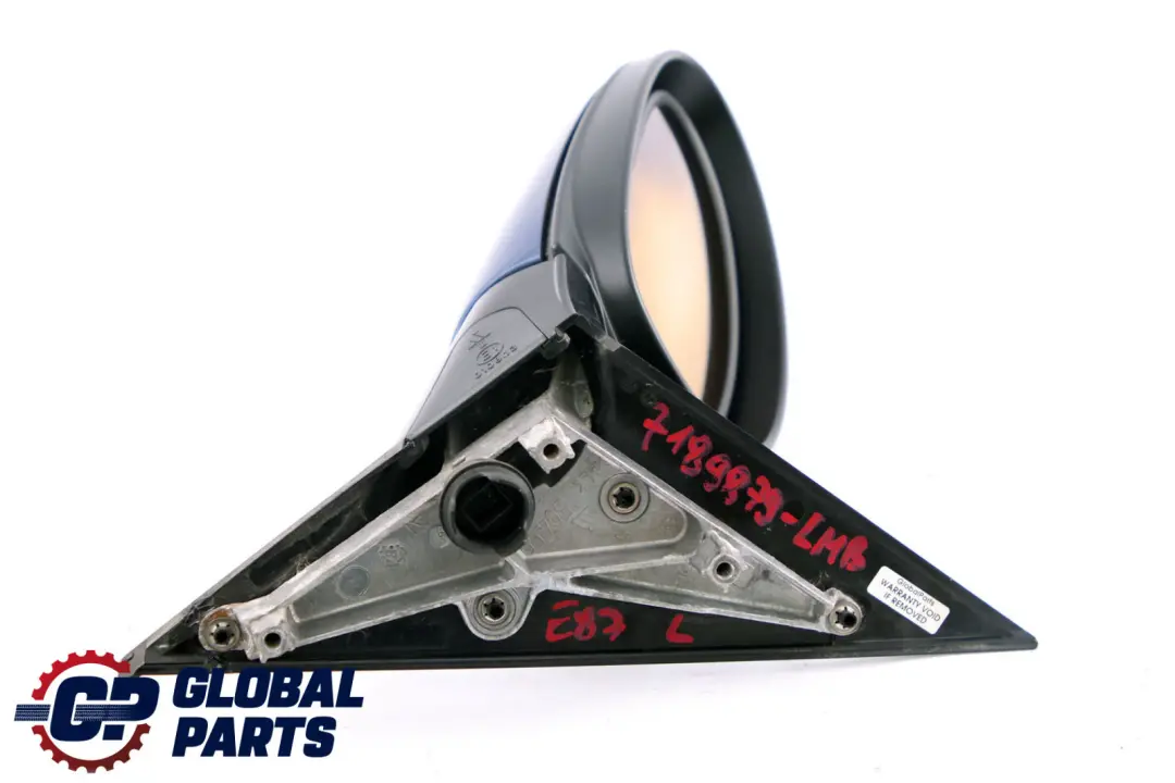 Fold Auto Dip Left Wing Mirror N/S Le Mans Blau Blue 381 to BMW 1 Series E87 Power with Part number 7189879 BMW 1 Series E87 Power Fold Auto Dip Left Wing Mirror N/S Le Mans Blau Blue 381 - SKU rhd-7189879-LMB - Part number 7189879