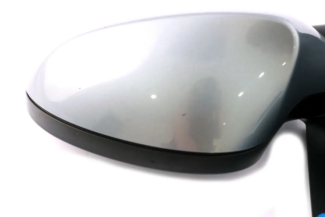 BMW 1 Series E87 Power Fold Auto Dip Left Wing Mirror N/S Quarzblau Quartz Blue - SKU rhd-7189879-QB - Part number 7189879