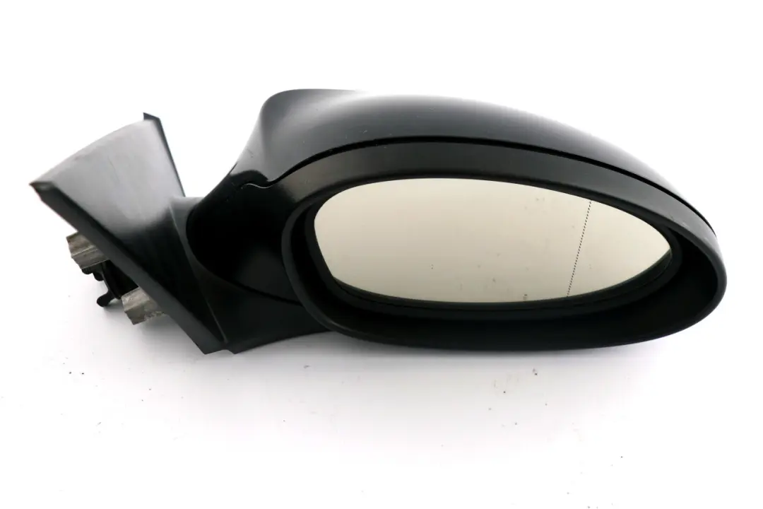BMW 1 Series E87 Power Fold Auto Dip Right Wing Mirror O/S Black Sapphire 475 - SKU rhd-7189880-BS - Part number 7189880