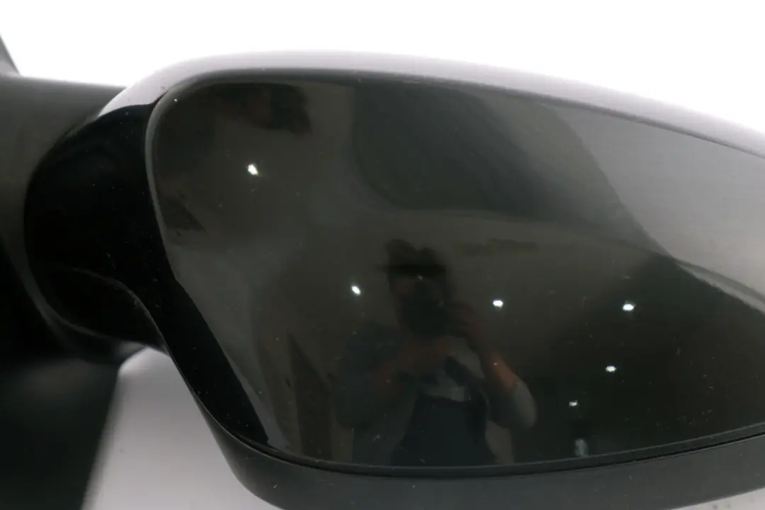 Fold Auto Dip Right Wing Mirror O/S Black Sapphire 475 to BMW 1 Series E87 Power with Part number 7189880 BMW 1 Series E87 Power Fold Auto Dip Right Wing Mirror O/S Black Sapphire 475 - SKU rhd-7189880-BS - Part number 7189880