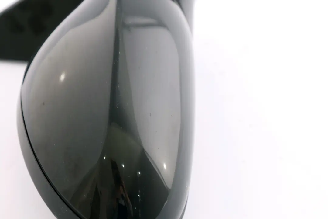 BMW 1 Series E87 Power Fold Auto Dip Right Wing Mirror O/S Black Sapphire 475 - SKU rhd-7189880-BS - Part number 7189880