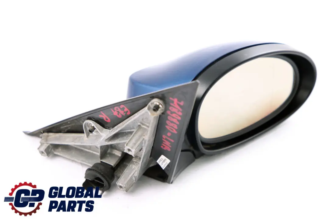 BMW 1 Series E87 Power Fold Auto Dip Right Wing Mirror O/S Le Mans Blau Blue - SKU rhd-7189880-LMB - Part number 7189880