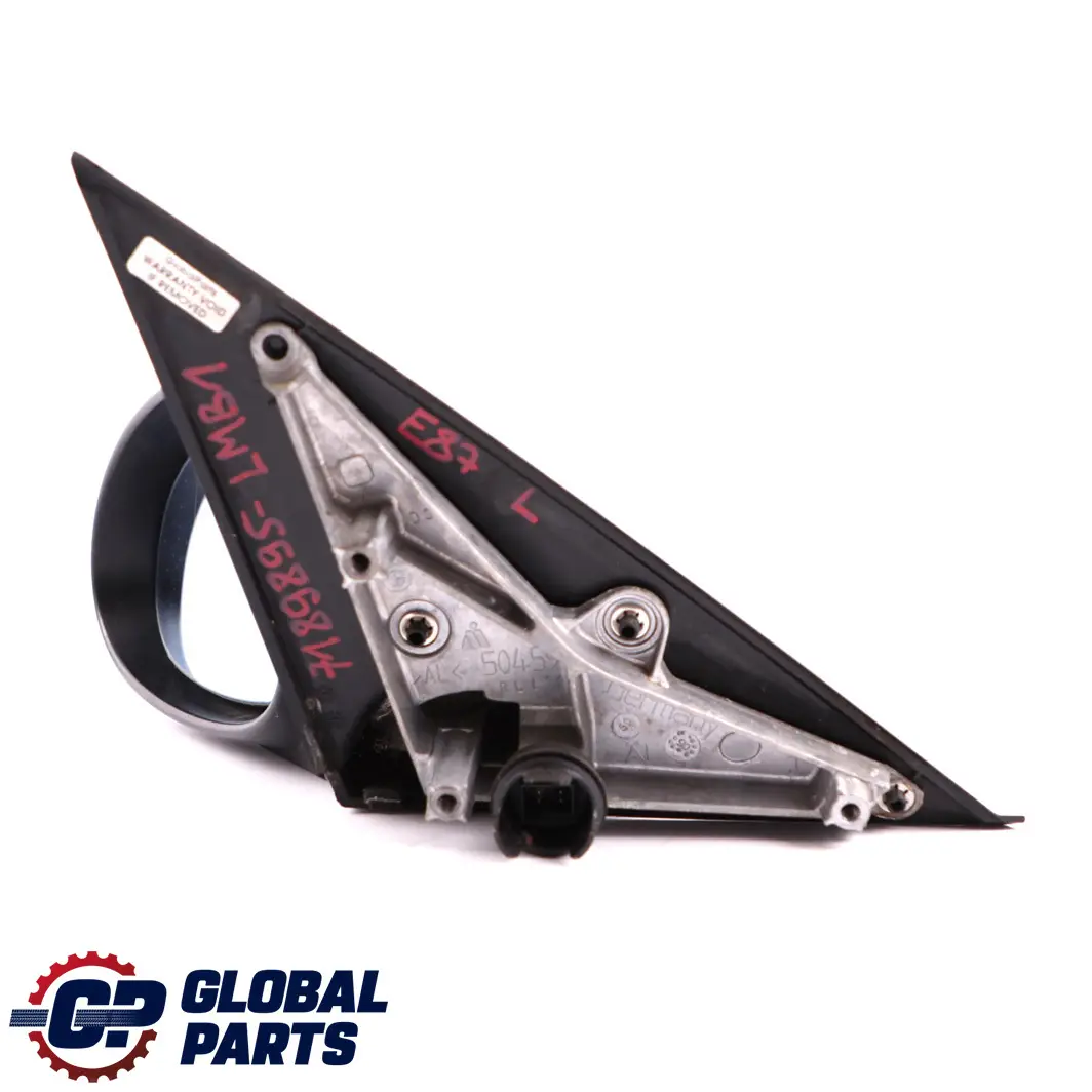 Heated Left Wing Mirror N/S Shadow Line Le Mans Blau Blue 381 to BMW 1 Series E87 with Part number 7189895 BMW 1 Series E87 Heated Left Wing Mirror N/S Shadow Line Le Mans Blau Blue 381 - SKU rhd-7189895-LMB1 - Part number 7189895