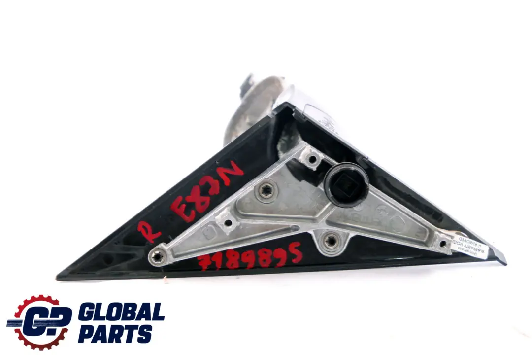 Heated Right Base Wing Mirror O/S Door Shadow Line High Gloss to BMW 1 Series E87 with Part number 7189896 BMW 1 Series E87 Heated Right Base Wing Mirror O/S Door Shadow Line High Gloss - SKU rhd-7189896 - Part number 7189896