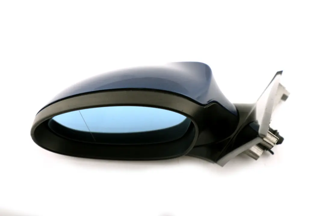BMW E87 M Sport Power Fold Left Wing Mirror N/S Le Mans Blau Blue - SKU rhd-7189913-LMB - Part number 7189913