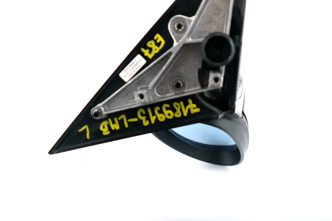 Fold Left Wing Mirror N/S Le Mans Blau Blue to BMW E87 M Sport Power with Part number 7189913 BMW E87 M Sport Power Fold Left Wing Mirror N/S Le Mans Blau Blue - SKU rhd-7189913-LMB - Part number 7189913