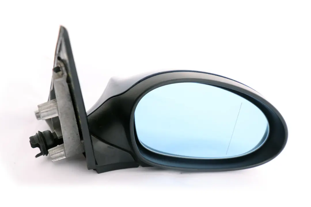 BMW 1 Series E87 M Sport Power Fold Right Wing Mirror O/S Le Mans Blau Blue 381 - SKU rhd-7189914-LMB - Part number 7189914