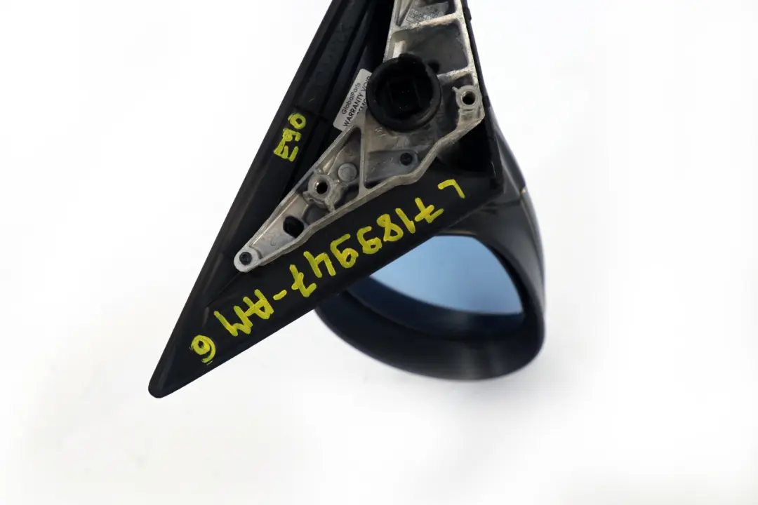 Heated Left Passenger Wing Mirror N/S Arktis Metallic to BMW 3 Series 6 E90 E91 with Part number 7189947 BMW 3 Series 6 E90 E91 Heated Left Passenger Wing Mirror N/S Arktis Metallic - SKU rhd-7189947-AM6 - Part number 7189947