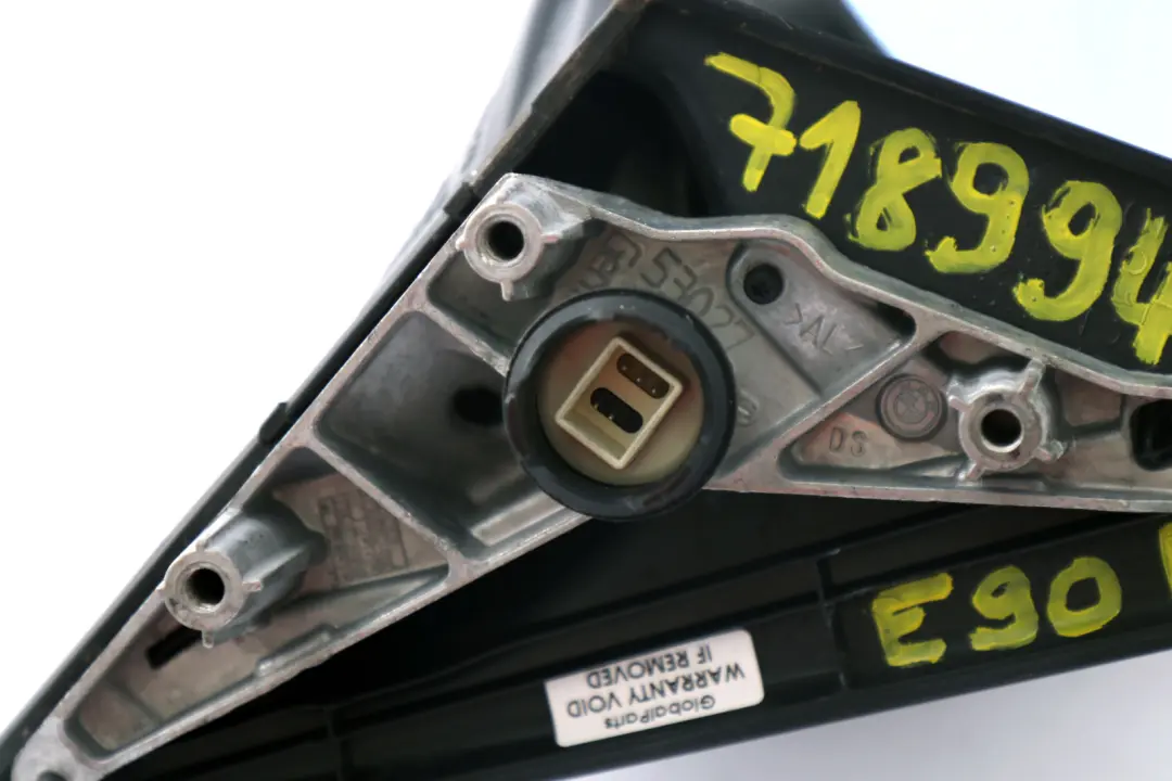 BMW 3 Series E90 E91 Heated Left Wing Mirror N/S Barberarot Metallic - A39 Red - SKU rhd-7189947-BAR - Part number 7189947