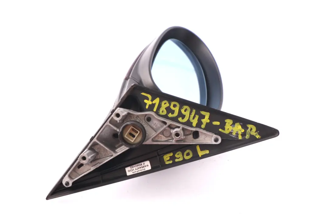 BMW 3 Series E90 E91 Heated Left Wing Mirror N/S Barberarot Metallic - A39 Red - SKU rhd-7189947-BAR - Part number 7189947
