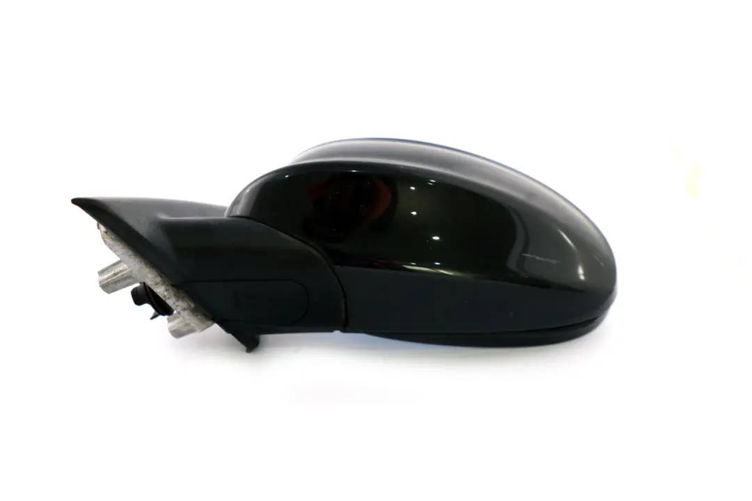 BMW E90 E91 Heated Left Wing Mirror N/S 5 Pins Black Sapphire Metallic 475 - SKU rhd-7189947-BS2 - Part number 7189947