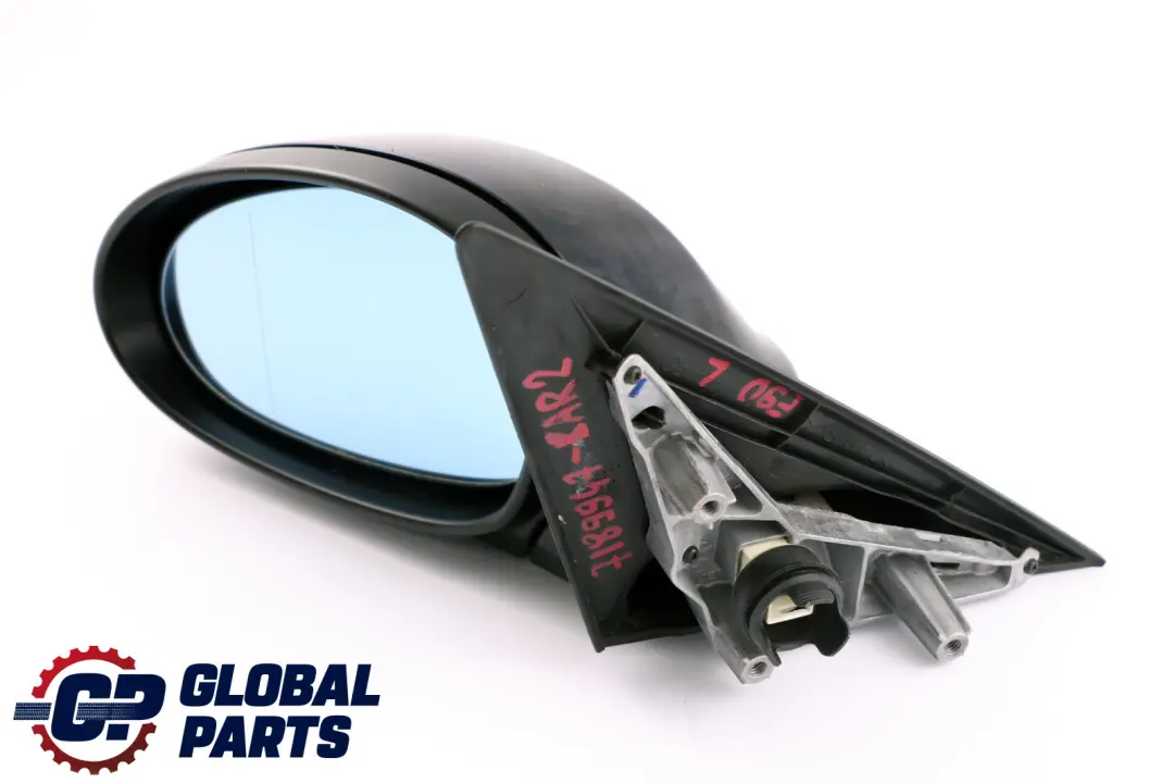 BMW 3 Series 2 E90 E91 Heated Left Wing Mirror N/S Carbonschwarz Black Metallic - SKU rhd-7189947-CAR2 - Part number 7189947