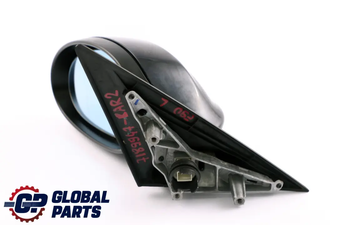 BMW 3 Series 2 E90 E91 Heated Left Wing Mirror N/S Carbonschwarz Black Metallic - SKU rhd-7189947-CAR2 - Part number 7189947