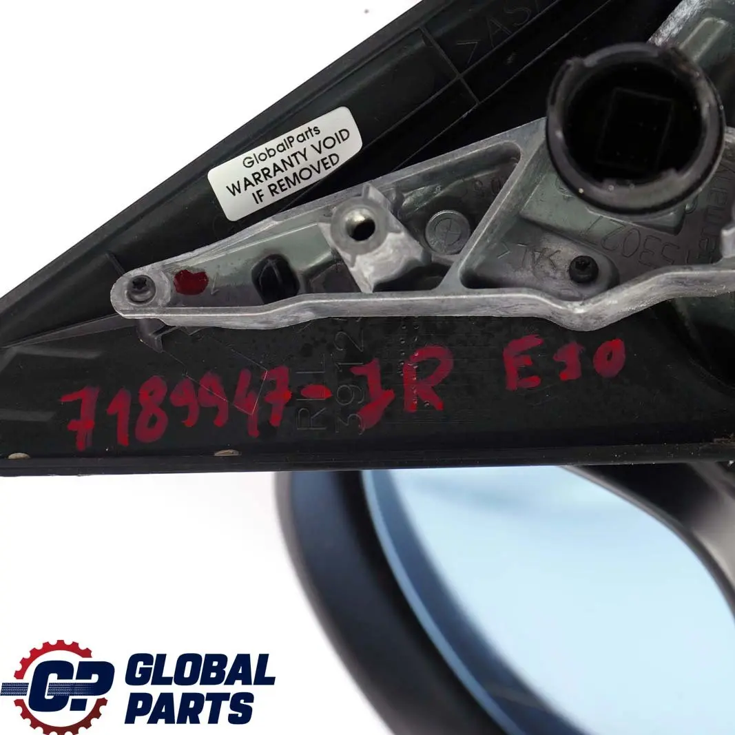 BMW 3 Series E90 E91 Heated Left Wing Mirror N/S Japanrot Japan Red 438 - SKU rhd-7189947-JR - Part number 7189947