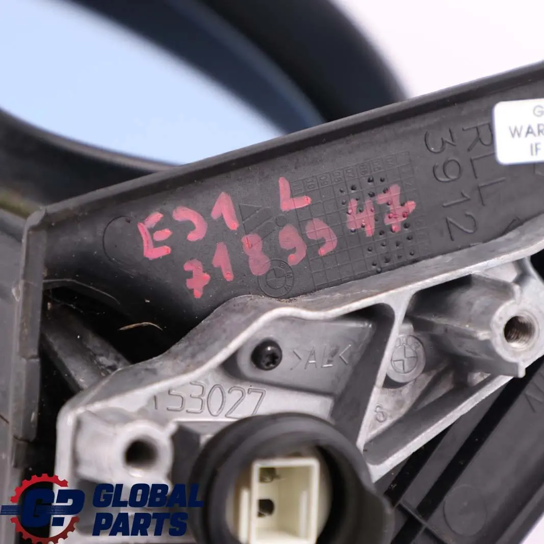 Heated Left Wing Mirror N/S Karmesinrot Crimson Red A61 to BMW 3 Series E90 E91 1 with Part number 7189947 BMW 3 Series E90 E91 1 Heated Left Wing Mirror N/S Karmesinrot Crimson Red A61 - SKU rhd-7189947-KAR1 - Part number 7189947