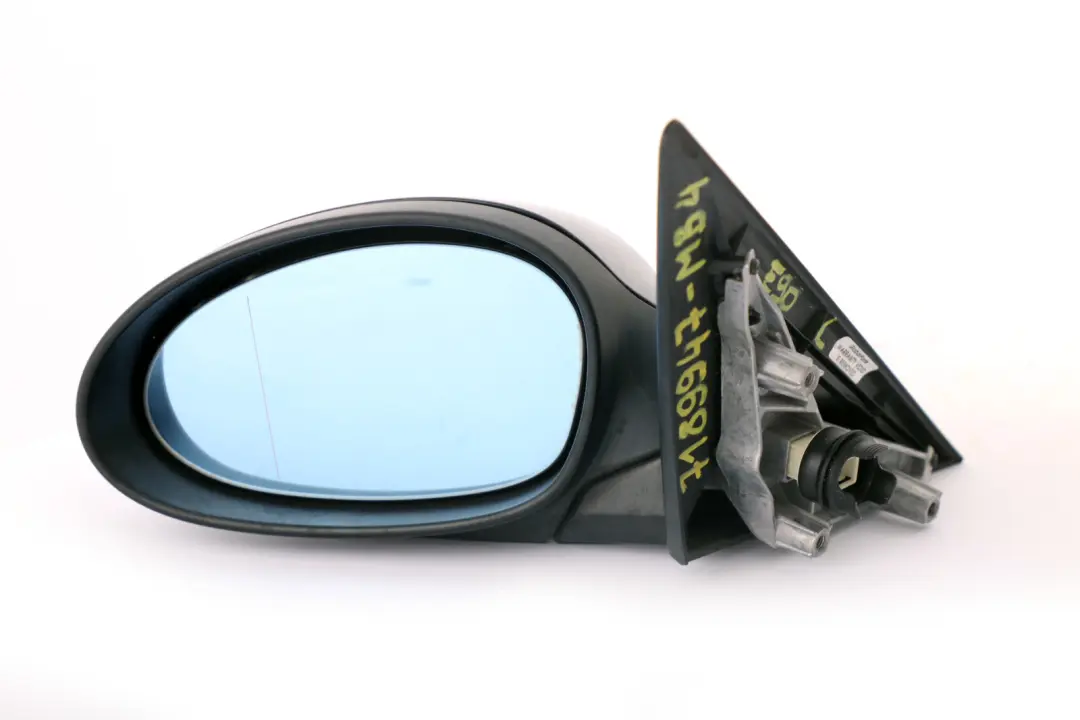 Heated Left N/S Wing Mirror Monacoblau Blue Metallic A35 to BMW 3 Series 4 E90 E91 with Part number 7189947 BMW 3 Series 4 E90 E91 Heated Left N/S Wing Mirror Monacoblau Blue Metallic A35 - SKU rhd-7189947-MB4 - Part number 7189947