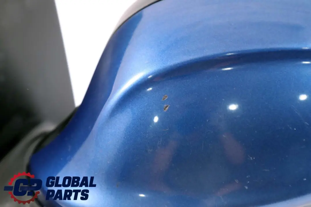 BMW 3 Series E90 E91 Heated Left Wing Mirror N/S Montegoblau Montego Blue A51 - SKU rhd-7189947-MTB - Part number 7189947