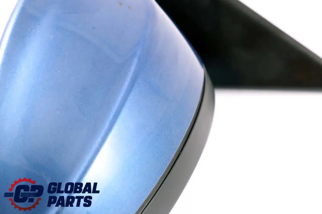 BMW 3 Series E90 E91 Heated Left Wing Mirror N/S Montegoblau Montego Blue A51 - SKU rhd-7189947-MTB - Part number 7189947