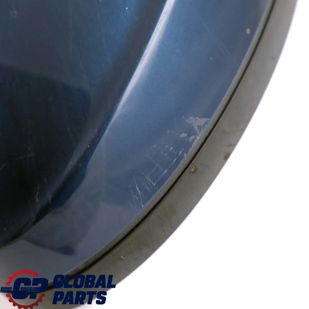 BMW 3 E90 E91 Heated Left Passenger Wing Mirror N/S Mysticblau Mystic Blue A07 - SKU rhd-7189947-MYS - Part number 7189947
