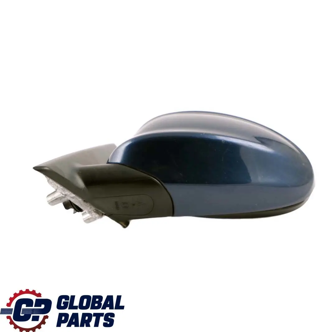 BMW 3 E90 E91 Heated Left Passenger Wing Mirror N/S Mysticblau Mystic Blue A07 - SKU rhd-7189947-MYS - Part number 7189947