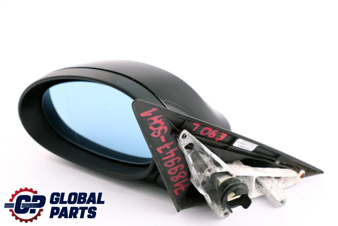 BMW 3 Series E90 E91 Heated Left Wing Mirror N/S Schwarz 2 Black 668 - SKU rhd-7189947-SCH1 - Part number 7189947