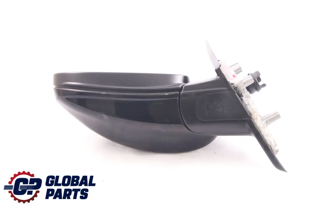 BMW 3 Series E90 E91 Heated Complete Left Wing Mirror N/S Schwarz 2 Black 668 - SKU rhd-7189947-SCH2 - Part number 7189947