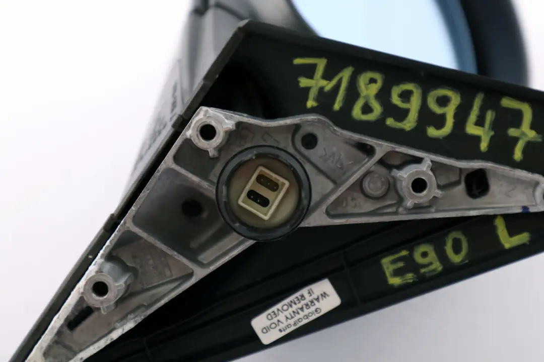 Heated Left Wing Mirror 5 Pins N/S Schwarz 2 Black 668 to BMW 3 Series 6 E90 E91 with Part number 7189947 BMW 3 Series 6 E90 E91 Heated Left Wing Mirror 5 Pins N/S Schwarz 2 Black 668 - SKU rhd-7189947-SCH6 - Part number 7189947