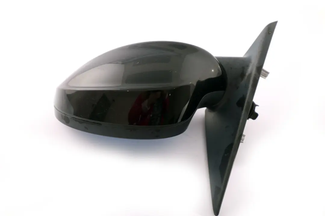 BMW 3 Series 6 E90 E91 Heated Left Wing Mirror 5 Pins N/S Schwarz 2 Black 668 - SKU rhd-7189947-SCH6 - Part number 7189947