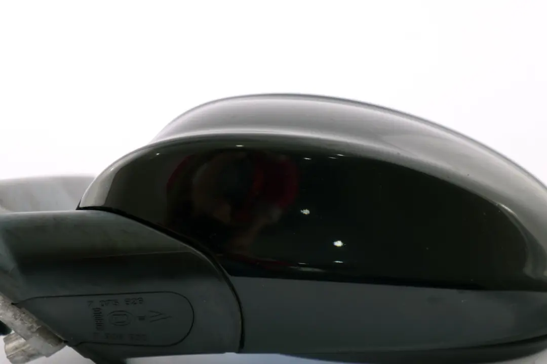 BMW 3 Series 6 E90 E91 Heated Left Wing Mirror 5 Pins N/S Schwarz 2 Black 668 - SKU rhd-7189947-SCH6 - Part number 7189947