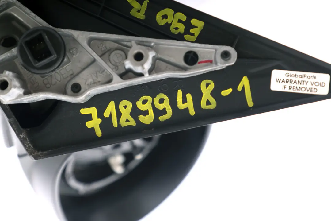 Heated Wing Base Mirror Right Driver's Side O/S 5 Pins to BMW 3 Series 1 E90 E91 with Part number 7189948 BMW 3 Series 1 E90 E91 Heated Wing Base Mirror Right Driver's Side O/S 5 Pins - SKU rhd-7189948-1 - Part number 7189948