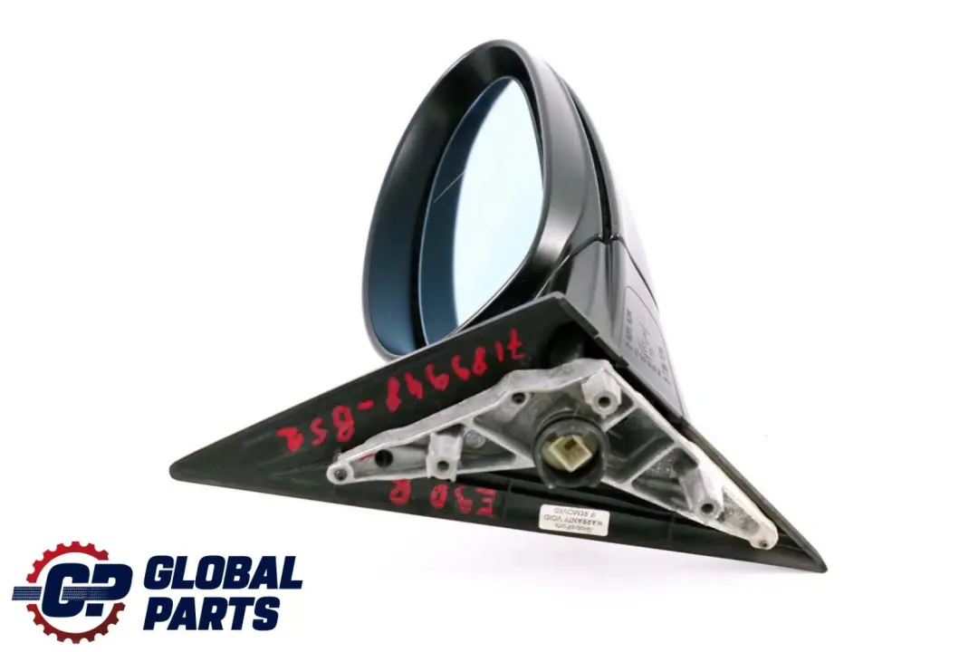 BMW 3 Series 2 E90 E91 Heated Right Wing Mirror O/S Black Sapphire Metallic 475 - SKU rhd-7189948-BS2 - Part number 7189948