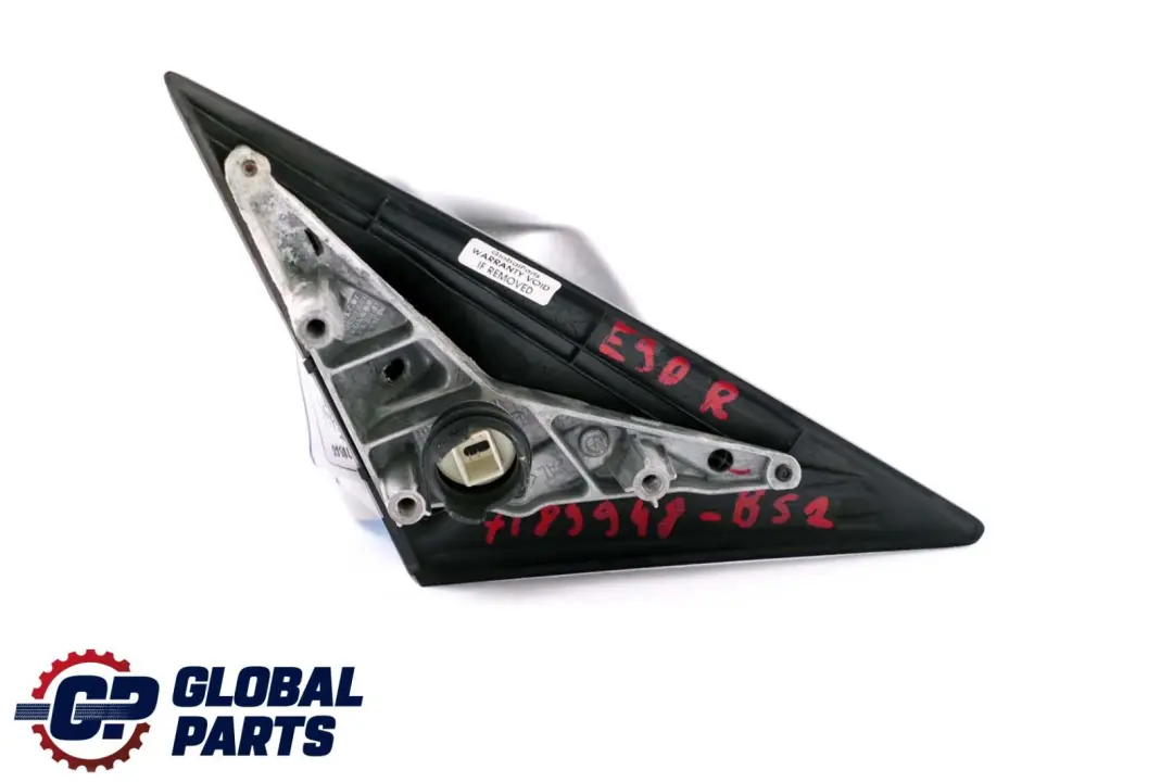 Heated Right Wing Mirror O/S Black Sapphire Metallic 475 to BMW 3 Series 2 E90 E91 with Part number 7189948 BMW 3 Series 2 E90 E91 Heated Right Wing Mirror O/S Black Sapphire Metallic 475 - SKU rhd-7189948-BS2 - Part number 7189948