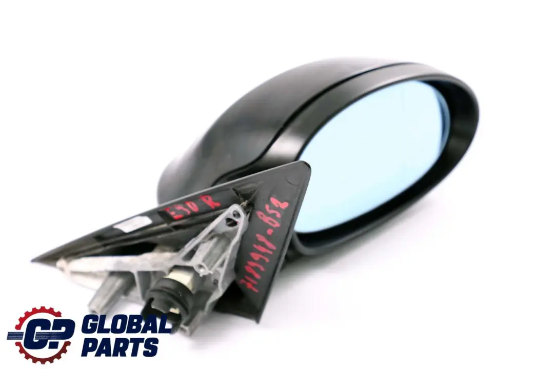 BMW 3 Series 2 E90 E91 Heated Right Wing Mirror O/S Black Sapphire Metallic 475 - SKU rhd-7189948-BS2 - Part number 7189948