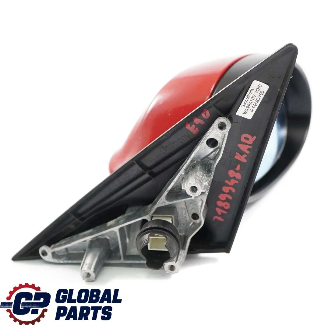 Heated Right Wing Mirror O/S Karmesinrot Karmesin Red A61 to BMW 3 Series E90 E91 with Part number 7189948 BMW 3 Series E90 E91 Heated Right Wing Mirror O/S Karmesinrot Karmesin Red A61 - SKU rhd-7189948-KAR - Part number 7189948