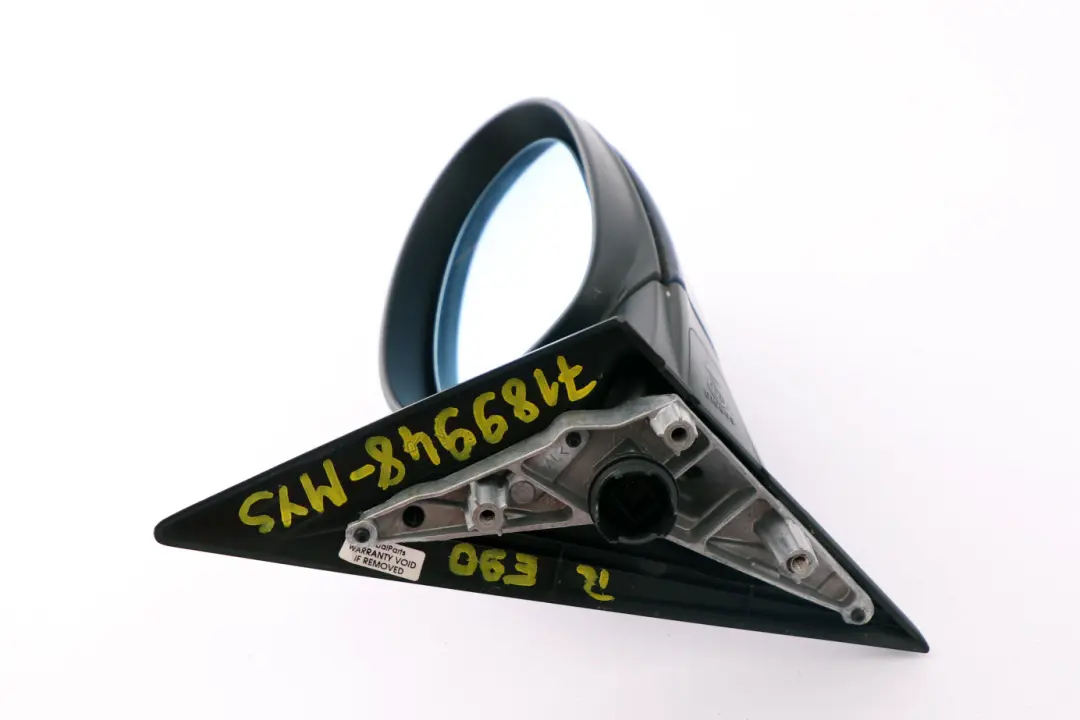 Heated Right Driver Wing Mirror O/S Mysticblau Mystic Blue to BMW 3 Series E90 E91 with Part number 7189948 BMW 3 Series E90 E91 Heated Right Driver Wing Mirror O/S Mysticblau Mystic Blue - SKU rhd-7189948-MYS - Part number 7189948