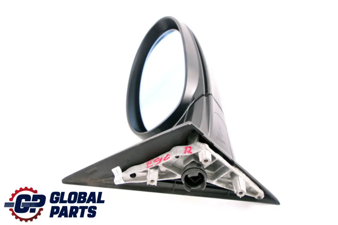 BMW 3 Series 1 E90 E91 Heated Outside Right Wing Mirror O/S Schwarz 2 Black 668 - SKU rhd-7189948-SCH1 - Part number 7189948
