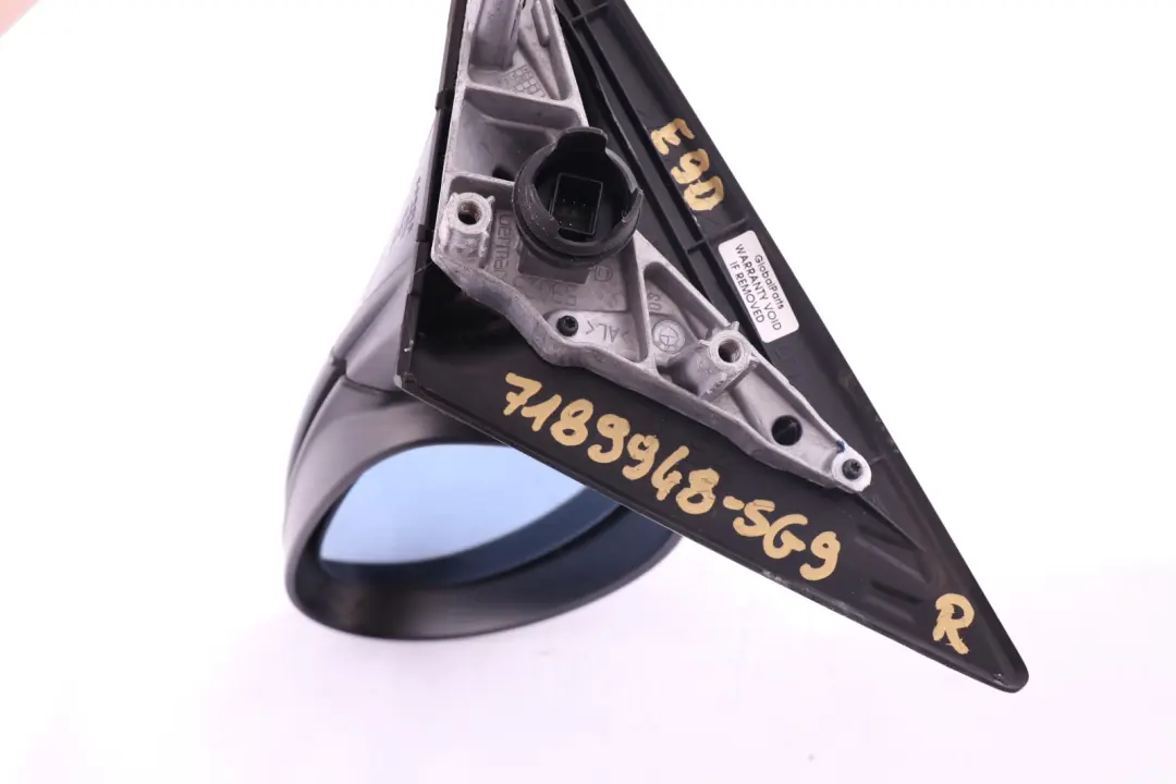 Heated Right Wing Mirror O/S Sparkling Graphite Metallic to BMW 3 Series 9 E90 E91 with Part number 7189948-SG BMW 3 Series 9 E90 E91 Heated Right Wing Mirror O/S Sparkling Graphite Metallic - SKU rhd-7189948-SG9 - Part number 7189948-SG