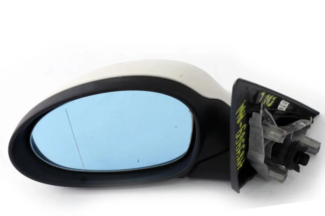 BMW 3 Series 1 E90 Power Fold Heated Left Wing Mirror N/S Alpinweiss White 300 - SKU rhd-7189969-AW - Part number 7189969