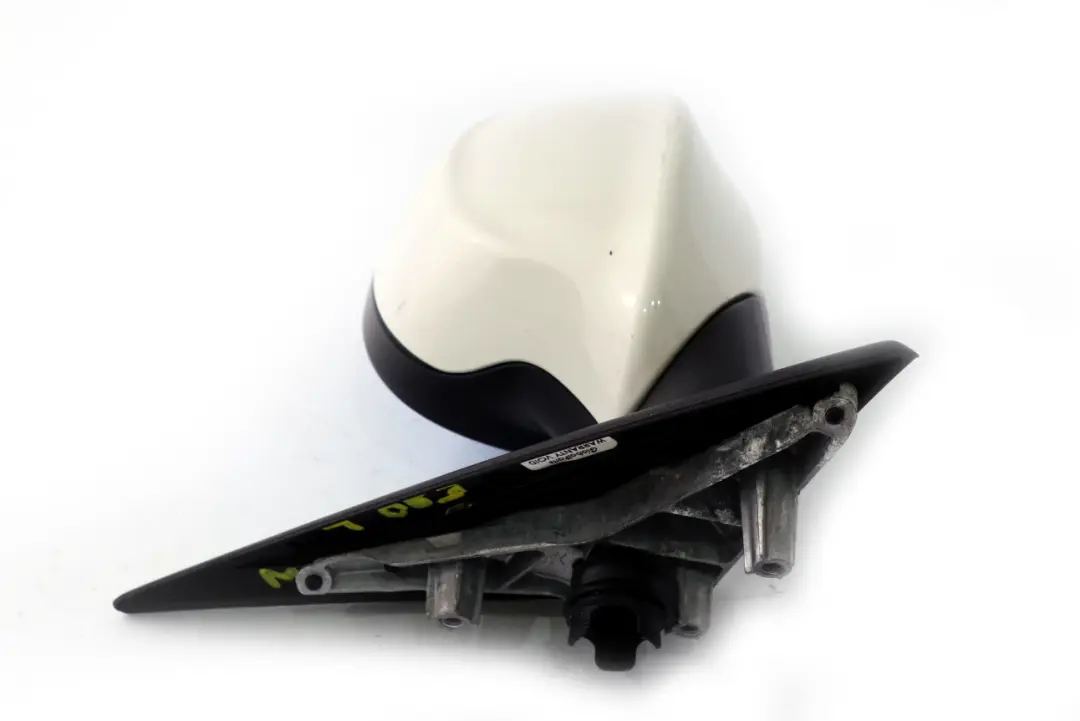BMW 3 Series 1 E90 Power Fold Heated Left Wing Mirror N/S Alpinweiss White 300 - SKU rhd-7189969-AW - Part number 7189969