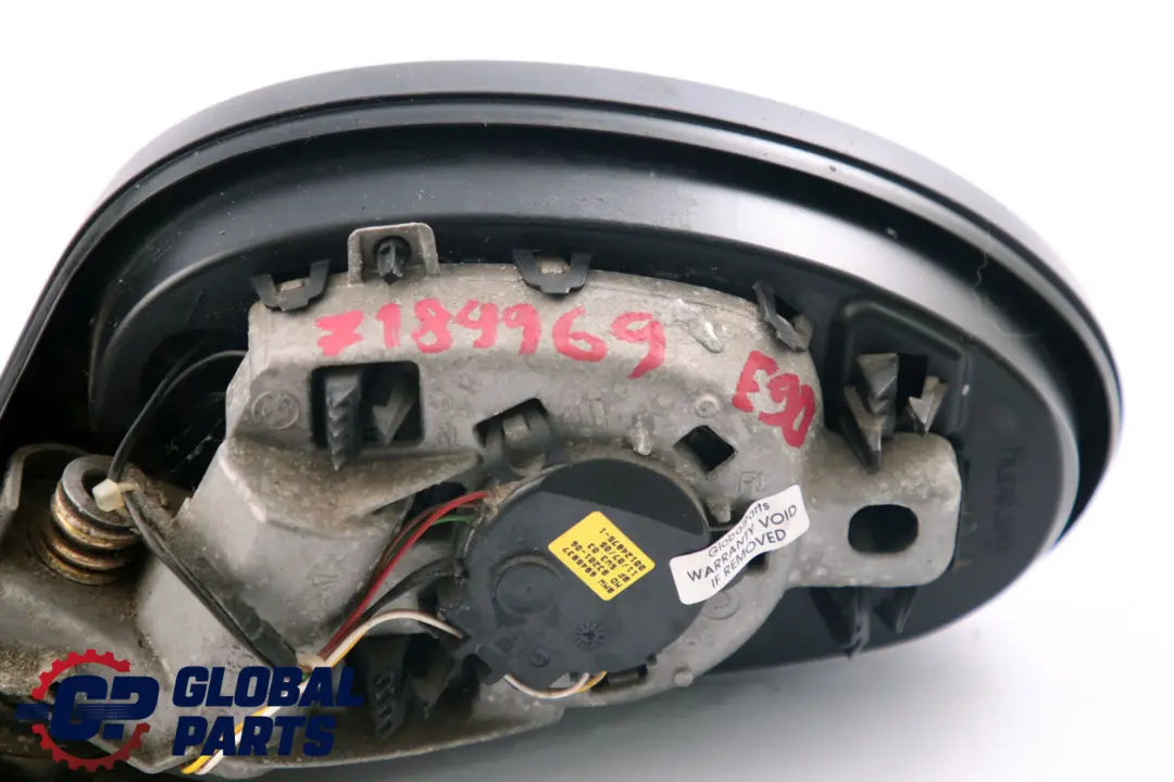 Fold Heated Left Wing Mirror N/S to BMW 3 Series E90 E91 Power with Part number 7189969 BMW 3 Series E90 E91 Power Fold Heated Left Wing Mirror N/S - SKU rhd-7189969 - Part number 7189969