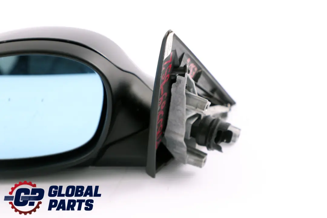 BMW 3 Series 2 E90 E91 Power Fold Heated Left Wing Mirror N/S Black Sapphire - SKU rhd-7189969-BS2 - Part number 7189969