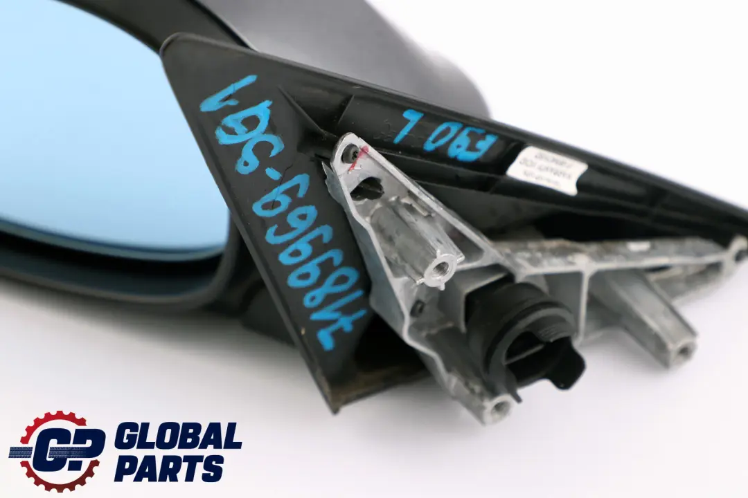 BMW 3 Series E90 E91 Power Fold Heated Left Wing Mirror N/S Sparkling Graphite - SKU rhd-7189969-SG1 - Part number 7189969