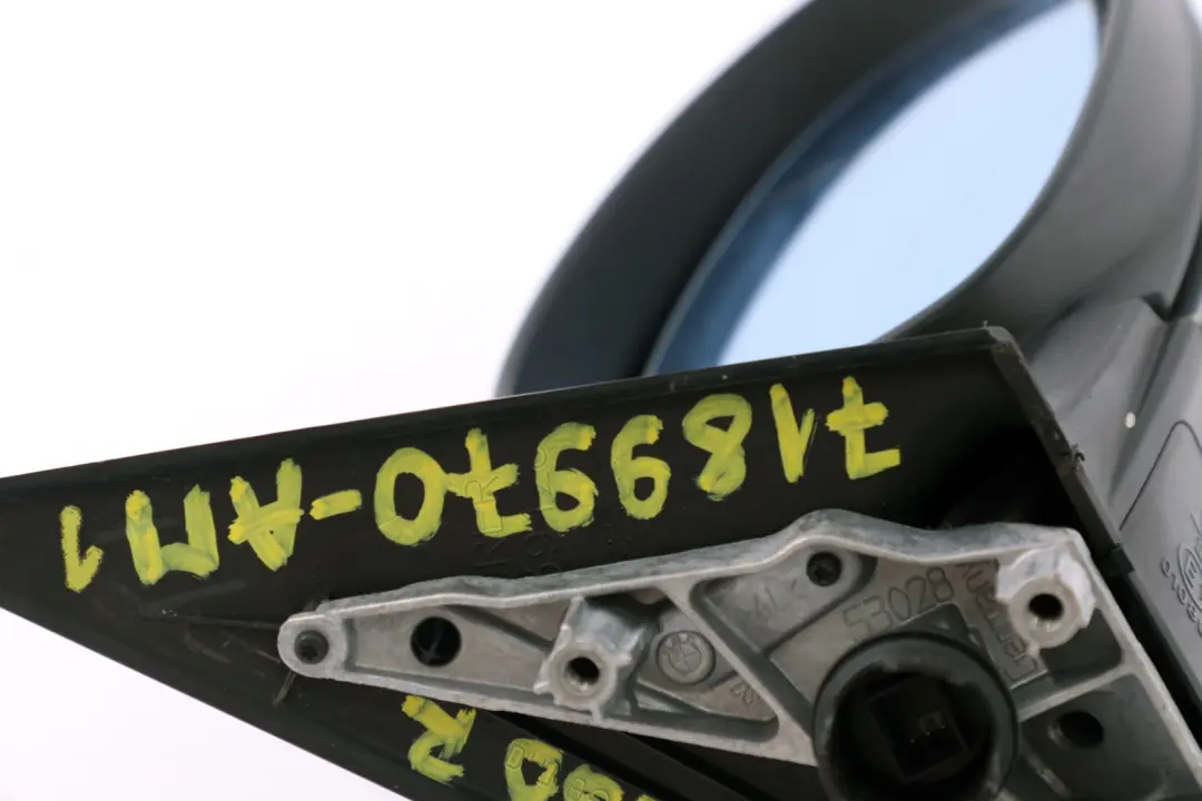 Fold Heated Wing Mirror Right O/S Arktis Metallic to BMW 3 Series 1 E90 E91 Power with Part number 7189970 BMW 3 Series 1 E90 E91 Power Fold Heated Wing Mirror Right O/S Arktis Metallic - SKU rhd-7189970-AM1 - Part number 7189970