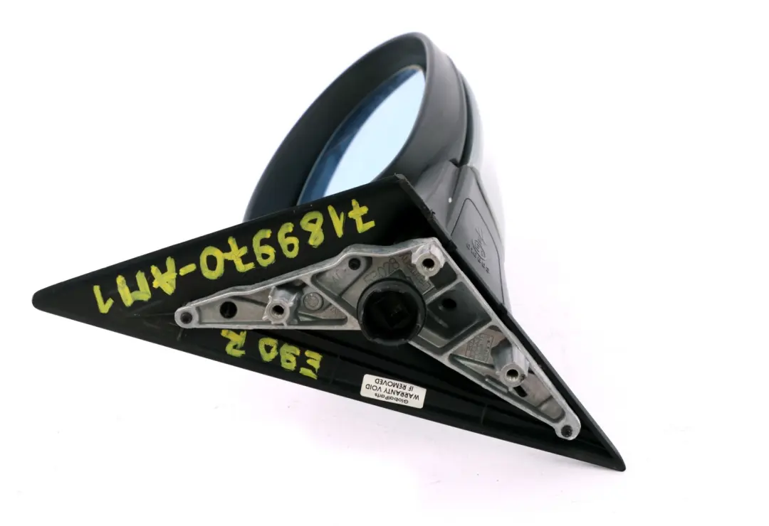 Fold Heated Wing Mirror Right O/S Arktis Metallic to BMW 3 Series 1 E90 E91 Power with Part number 7189970 BMW 3 Series 1 E90 E91 Power Fold Heated Wing Mirror Right O/S Arktis Metallic - SKU rhd-7189970-AM1 - Part number 7189970