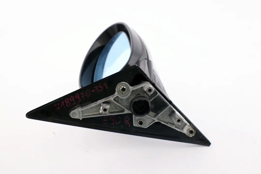 BMW 3 Series 1 E90 E91 Power Fold Heated Wing Mirror Right Titansilber Silver - SKU rhd-7189970-TS1 - Part number 7189970